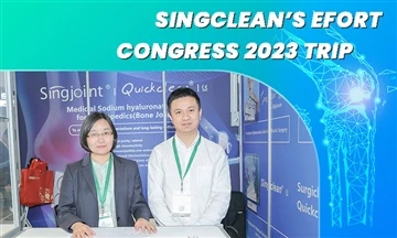 シングクリーンの EFORT Congress 2023 旅行